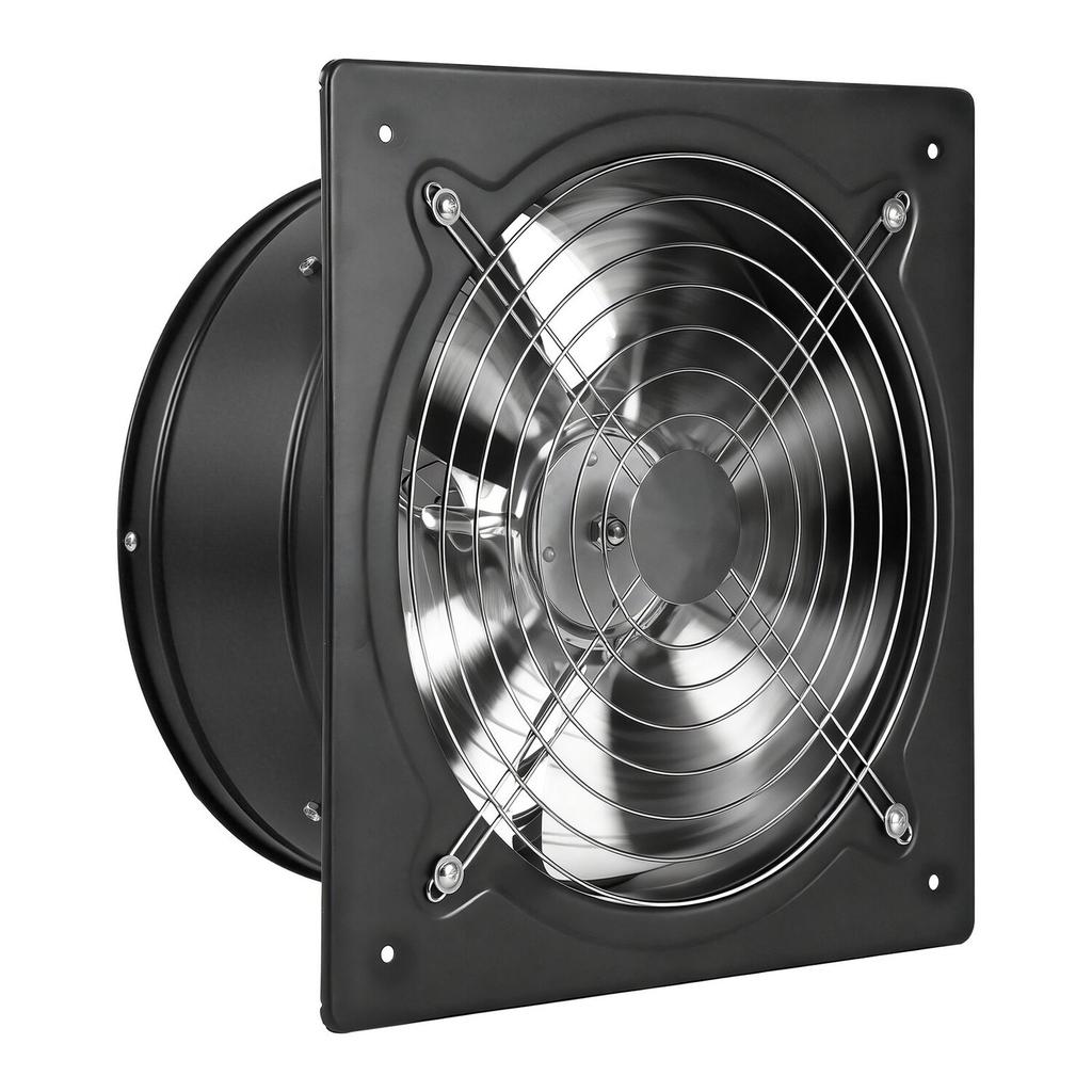 30.5 cm Exhaust Fan, 1558 CFM High Velocity Wall Mount Vent Fan with Speed Control, 70W Low Consumption, Portable Ventilation Extractor for