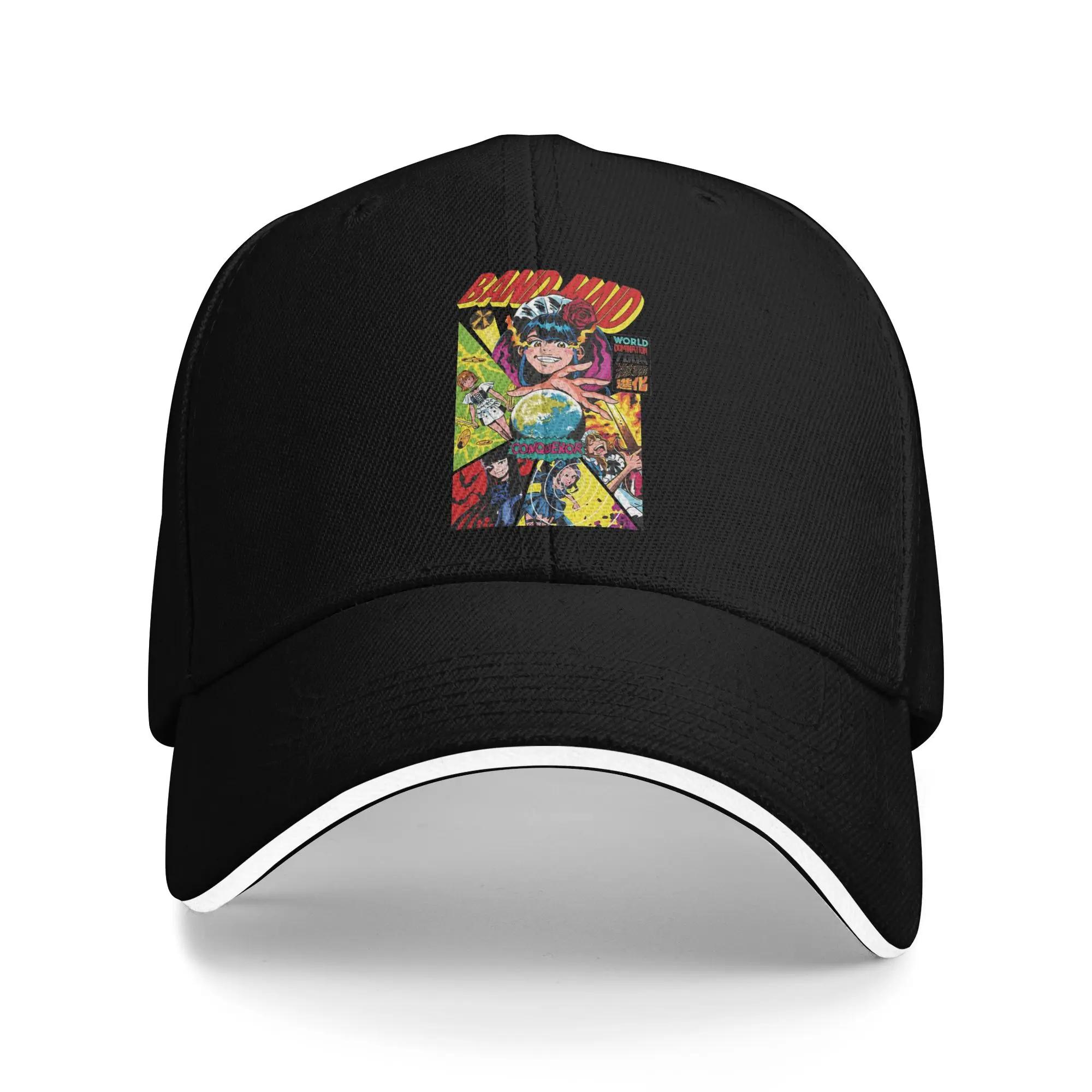 Band Maid TShirtmy Maid Baseball Caps Vintage Sandwich Hats For Unisex Women Adjustable Sun Cap Outdoor One Size