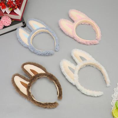 Halloween Demon Baby Plush Animal Elf Ears Headband for Kids