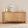 Pack of 5 Antique Styles Stylish Lion Heads Knobs Sturdy Alloy Materials Convenient for Wardrobes and Drawers Use