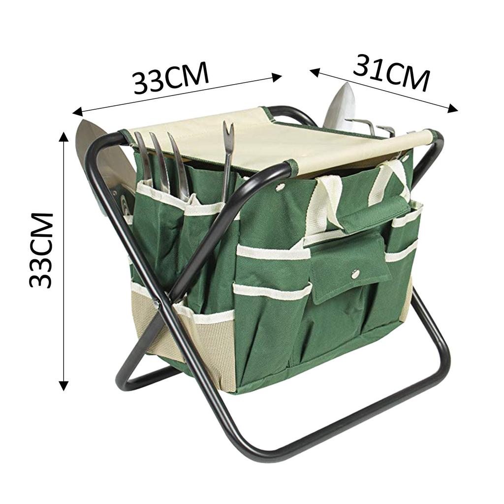 Garden Tools with Tool Bag, Hand Nonslip Handle, Practical, Portable, Planting