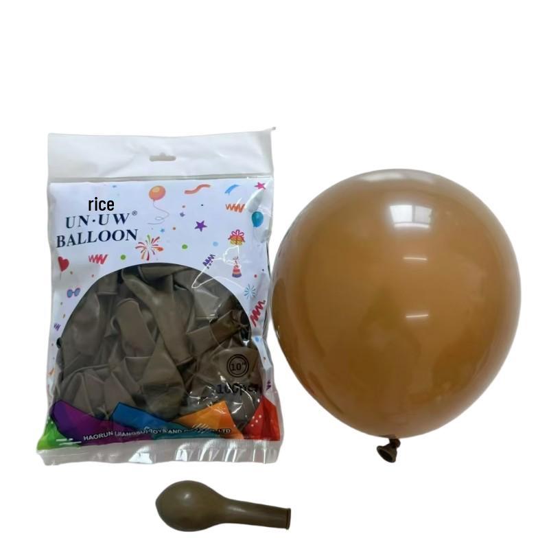 Durable and Safe 10-Inch Colorful Balloons for Kids' Birthday Party Decorations