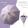 Children's Umbrella Cartoon Design, Dual-Use for Sun and Rain, Suitable for Boys and Girls in Kindergarten and Elementary School, Special for Kids to