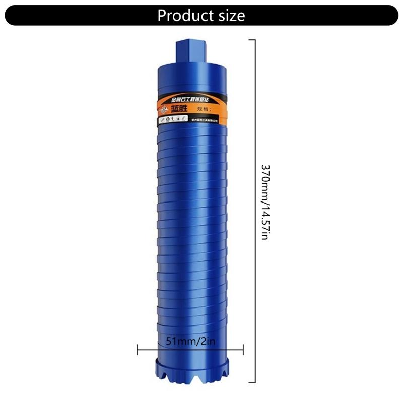 Diamonds Hole Opener With Alloy Construction For Masonry Drilling Diamonds Hole Opener 370mm Concrete Core Drill Bit