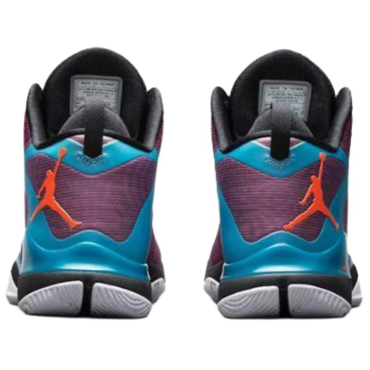 Jordan Super.Fly 3 Slip Resistant Abrasion Resistant Mid Top Basketball Shoes Unisex Pink Black 684933-625