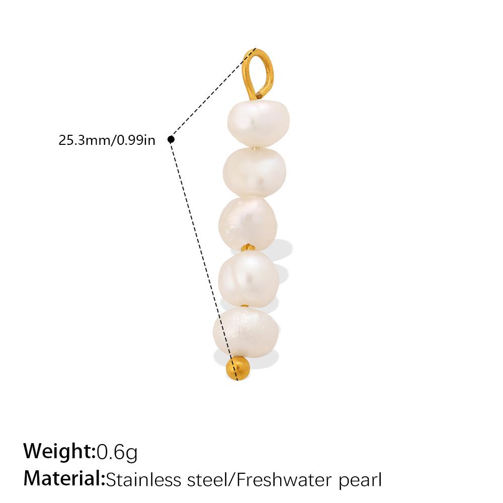 Seaside Vacation Style Golden Dolphin Starfish Pearl Shell Pendant Diy Versatile Jewelry Accessories