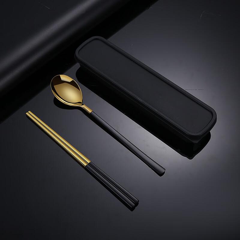 Portable 316 Stainless Steel Cutlery Set