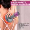 Handheld Electric Lymphatic Drainage Machine Meridian Body Abdominal Massage Brush With Adjustable Guasha Hot Compress