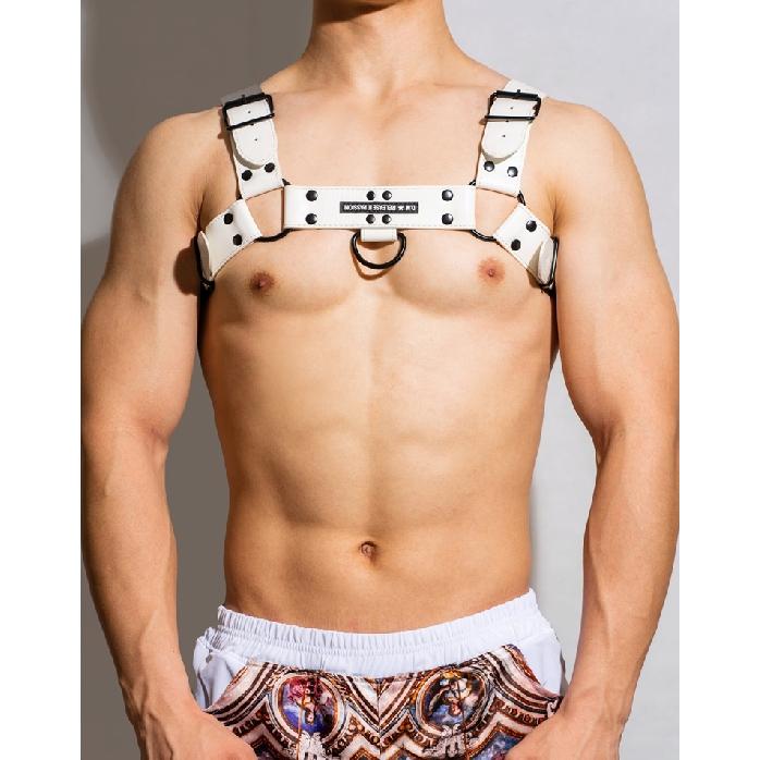 Schultergurt Leder PU verstellbar Sex dekorative Brustgurt Erotik Requisiten Muskel männliche Schlinge Homosexuell Unterhemd Harness