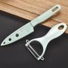 3 Pz/set Grande Acciaio Inossidabile Coltello da Frutta Pelapatate Tagliere Set di Coltelli da Frutta Tagliere Set da 3 Pezzi Set di Taglieri