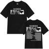 Sombr Merch Live 2026 Tour T-Shirt Herren Damen HipHop T-Shirt Modekleidung Sommer Kurzarm Freizeit T-Shirts Streetwear