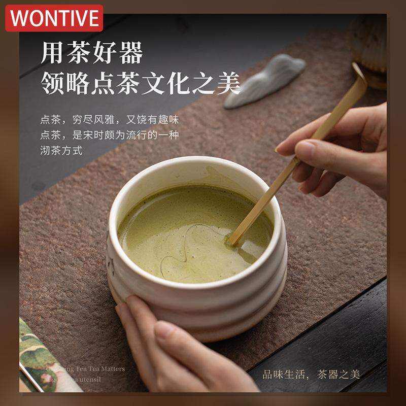 4/8pcs/set Matcha Tea Set Ceramic Kiln Change Matcha Bowl Traditional Handmade Tea Tools Indoor Japanese Tea Culture Gift Sets