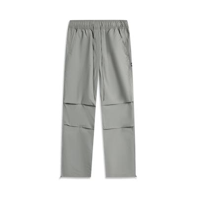 Li Ning Basketball Series Bad Five Sports Simple Solid Color Straight Loose Comfortable Versatile Casual Pants Men Bottoms AYKV075-3