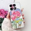 Clear For Xiaomi 14T Case Cover Luxury Cute Cat Fashion Flowers Funny Cool Painted Soft Phone Case 2406APNFAG