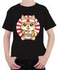 Kawaii Shiba Inu Ramen Noodles Japan Anime Food Chopsticks Akita Kids T-Shirt