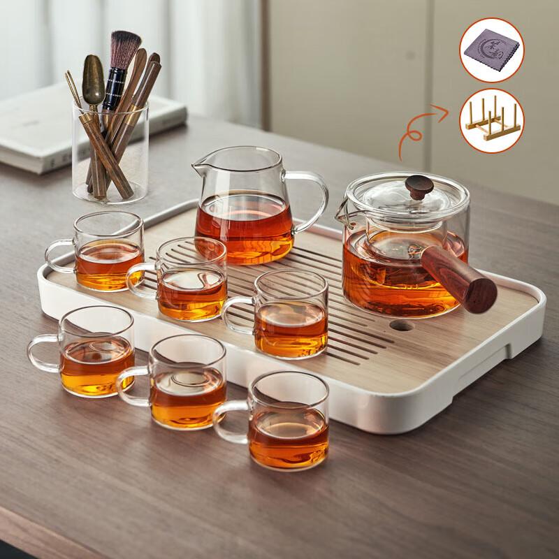 YIHUTEA Glass Kung Fu Tea Set