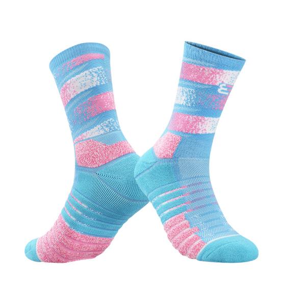 Тренировочные носки со средней трубкой, поглощающие пот, легкие унисекс, спортивные, антифрикционные, профессиональные баскетбольные носки, повседневная одежда