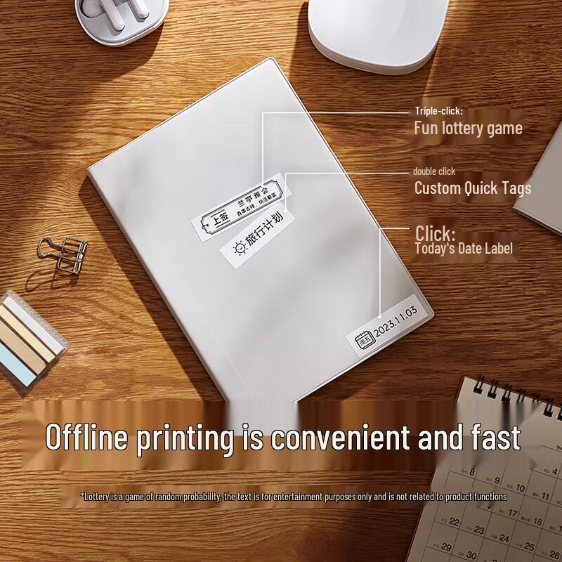 Xiaomi Mijia Portable Smart Label Printer CN Plug (adapter Included)