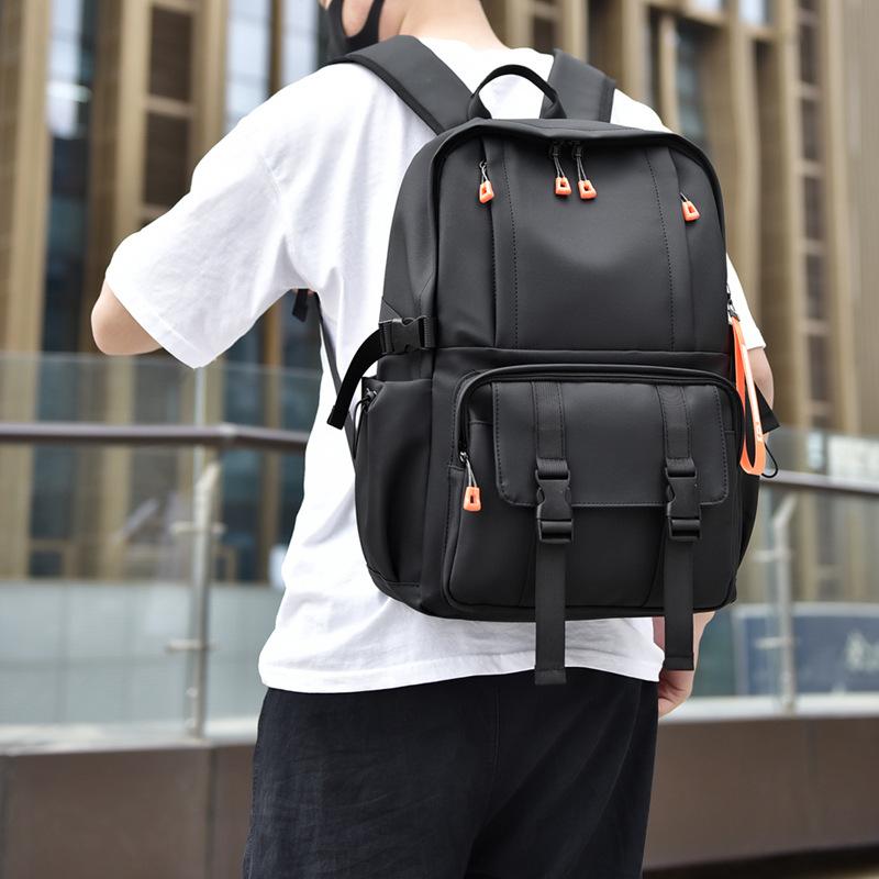 Backpack Men's New Large-capacity Backpack, Men's Junior High School and College Student Schoolbag, Leisure Travel Computer Backpack