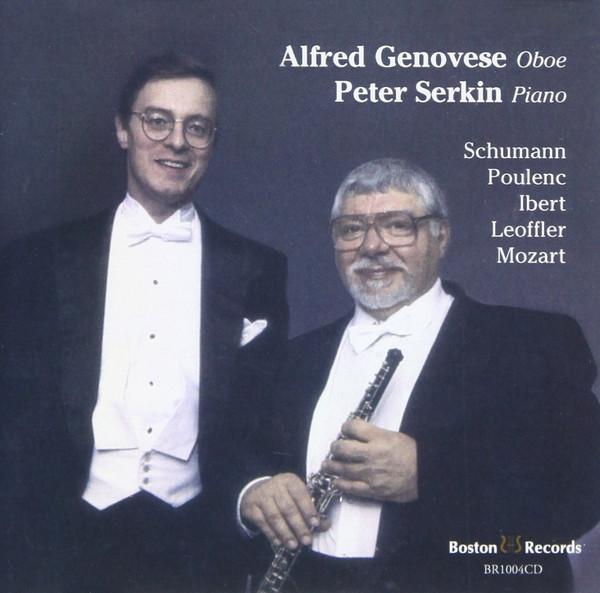 

CD АЛЬФРЕД ЖЕНОВЕЗЕ, ПИТЕР СЕРКИН - Альфред Женовезе - Гобой | Питер Серк BR1004CD Boston Records 1992 США Классика Б/У