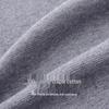 Giovanni Valentino Men's Pure Cotton Mock Neck Knit Sweater