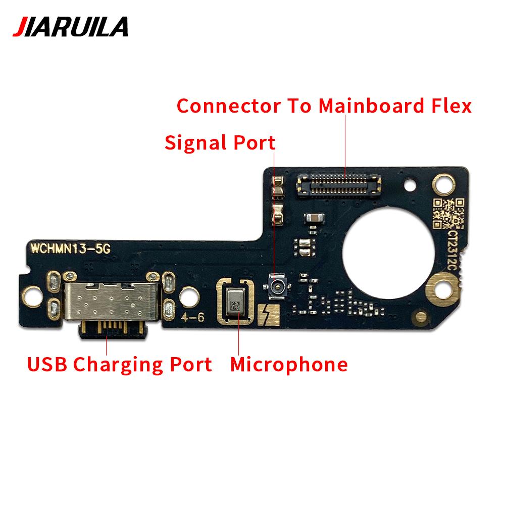 NEW USB fast Charging Port Dock Charger Plug Connector Board Flex Cable For Xiaomi Redmi Note 11 Pro Plus 1G 1G With Microphone