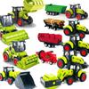 1 Pcs Dump Truck Crane Engineering Inertia Car Toy Inertial Gliding City Construction Excavator Models Manual Skills Development