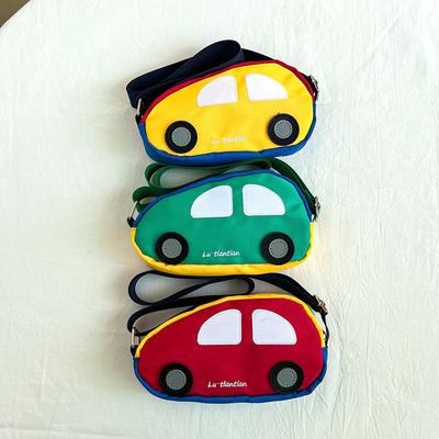 Cartoon Niedliches Kleines Auto Umhängetasche für Jungen und Mädchen Baby-Schultertasche Kinder-Geldbörse