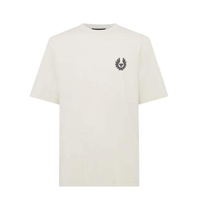 Belstaff Shadow T-shirt Srebrna Brzoza Koszulka Unisex