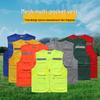Summer Reflective Mesh Vest for Work, Driver, Delivery, and Volunteer Tasks