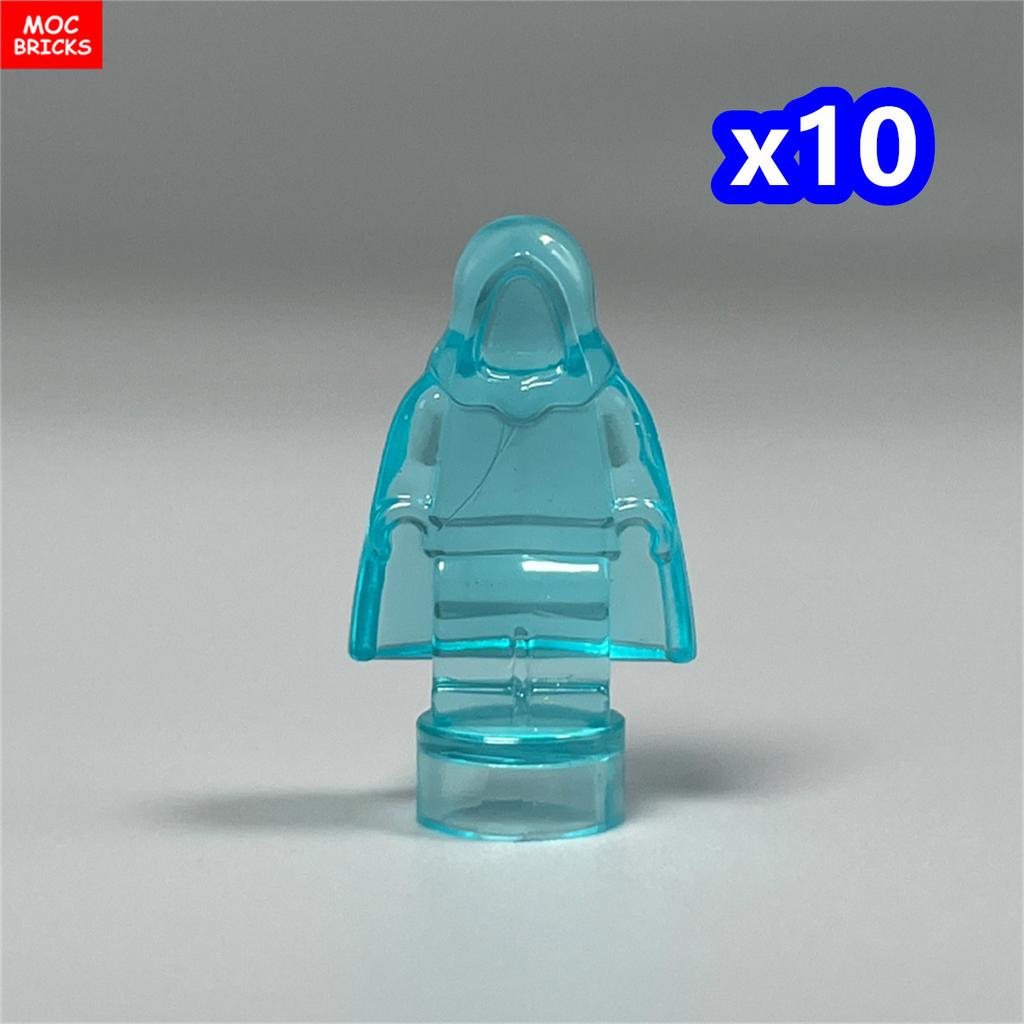 10 peças Blocos MOC Figura Corpo Estátua Micro Peça de Xadrez 85863 16478 90398 Personalizado em Branco Sem Impressão Blocos de Construção Brinquedos para Crianças