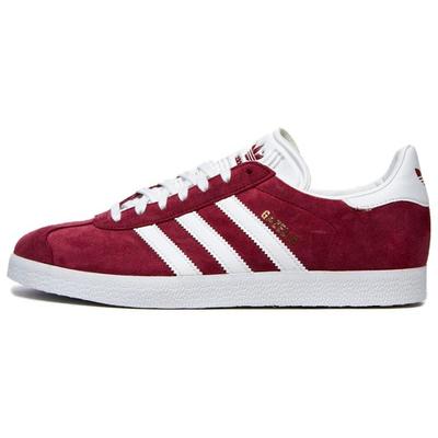Sneakers Unisex Gazelle Borgogna Collegiale Rosso Nuvola-Bianco Oro-Metallico B41645