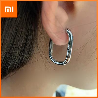 BF CLUB Pendientes Vintage de Plata de Ley 925 Para Mujer Pendientes Rectangulares Dorados de Moda Joyería Prevenir Alergia Accesorios de Fiesta
