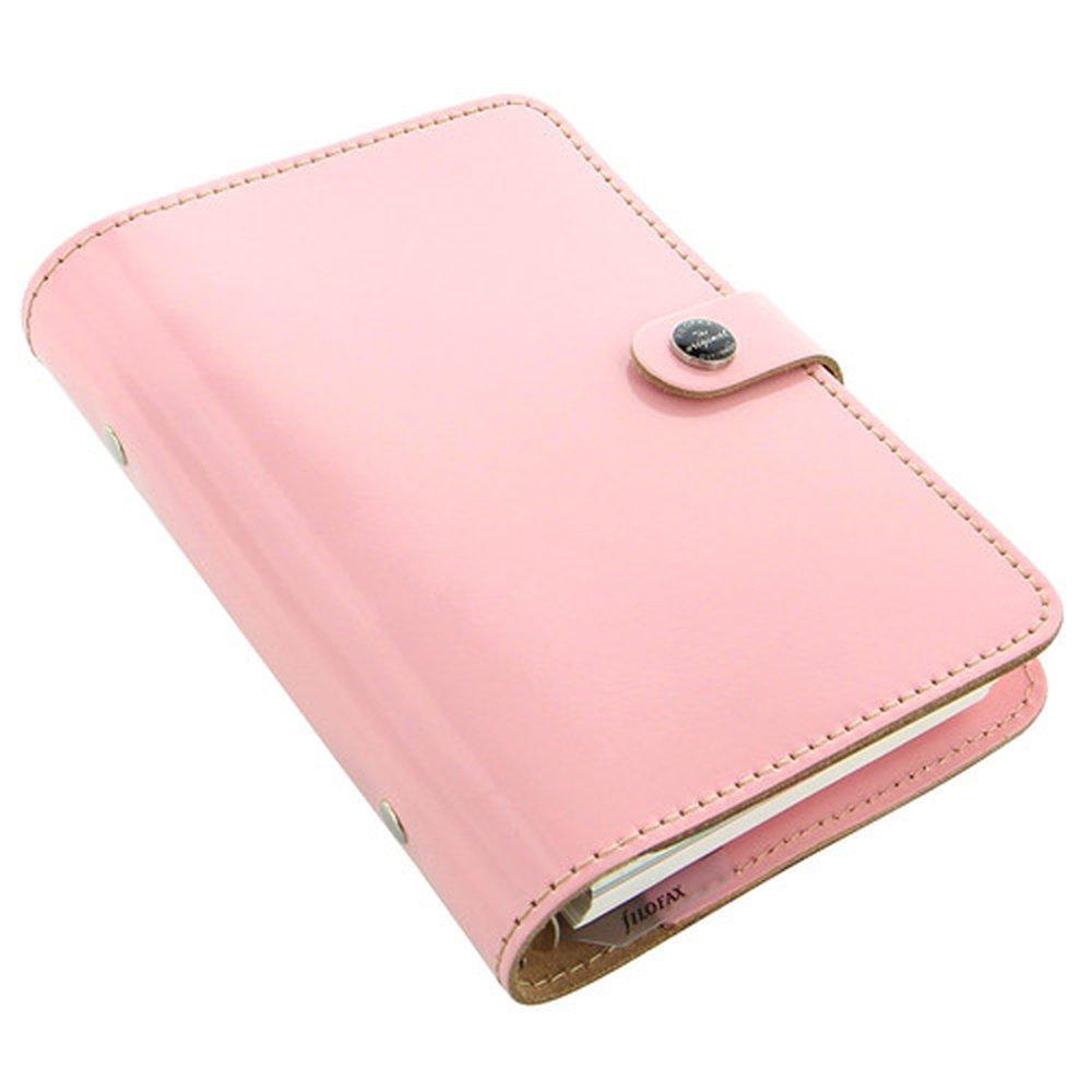 Filofax Original System Organizer Bible Patent Rose 022595 (Official Import)