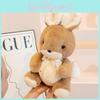 Dog Brown Rabbit Bear Plush Toys Cutes Cartoon Children Birthday Dolls Gift