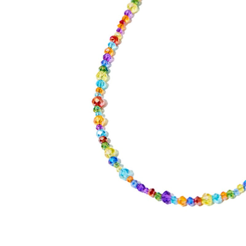 niroserendipity RAINBOW BLING BEADS NECKLACE #57