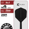 TARGET BLACK MARQUE BLAZE Kho Jun Player Tungsten 2BA Soft Tip Darts Set 18g Shape Flights and Shafts BUREI 90% K-Flex No.6