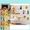 Creative Cm2304010 Cross-border Halloween Pumpkin Puzzles Fun Decoration Stickers Set