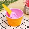 Ice Cream Bowl And Spoon Set Summer Essential Christmas Party Ice Cream Mold Bowl Spoon Kitchen Supplies Kitchen Tools