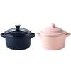 Microwave & Oven Safe Ceramic Stew Pot with Lid