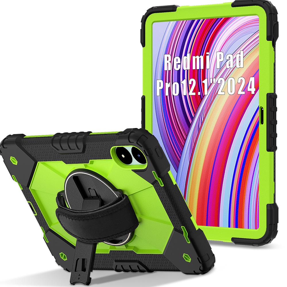 Compatible with Redmi Pro 12.1-inch, Redmi SE 8.7, and Redmi Pad 2: Tablet Case with Hand Strap & Stand.