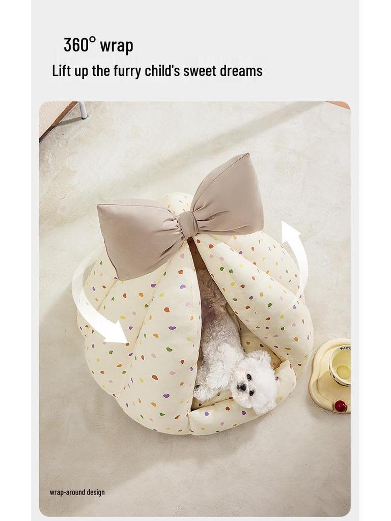 Four Seasons Semi-Closed Pet Tent: Universal Dog & Cat House