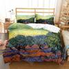 3D Print Art Painting Van Gogh Oil Painting Duvet Cover Set Pattern Polyester Comforter Cover King Queen Size for Men Women