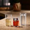 Inmeet Premium Japanese Striped Highball Glass Tall Cocktail Cup for Iced Americano And Mixed Drinks