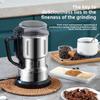 Home Use Stainless Steel Grain Grinder With Dual Blades For Spices And Herbs
