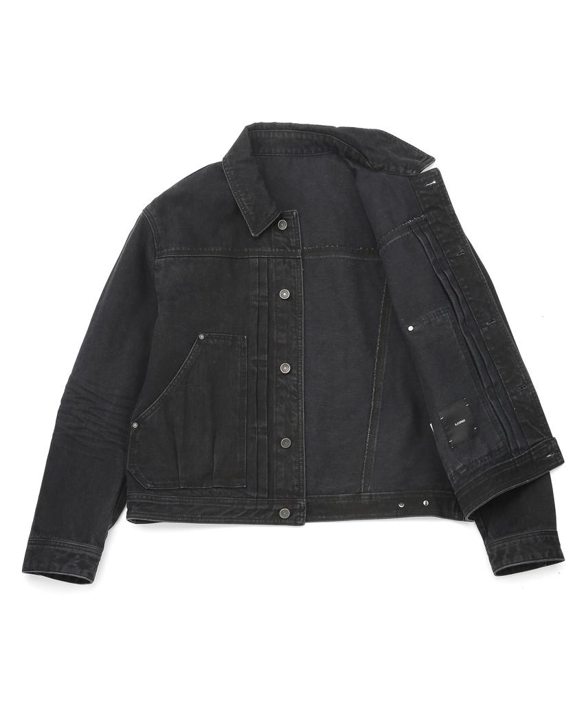 Il Corso Union Denim Trucker Jacket Black Ieju5E212Bk