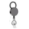 Duty Retractable Metal Heavy Wire Keychain Pull Badge Reel ID Lanyard Name Tag Card Badge Holder Reel Key Ring Outdoor Tool Gift
