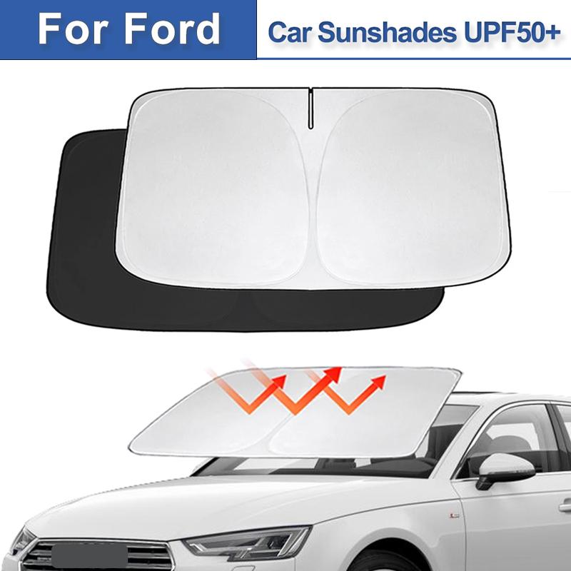 Car Windshield SunShade For Ford Ranger C-Max S-Max Focus Galaxy Mondeo Transit Tourneo Sun Visor UV Protection Auto Parts
