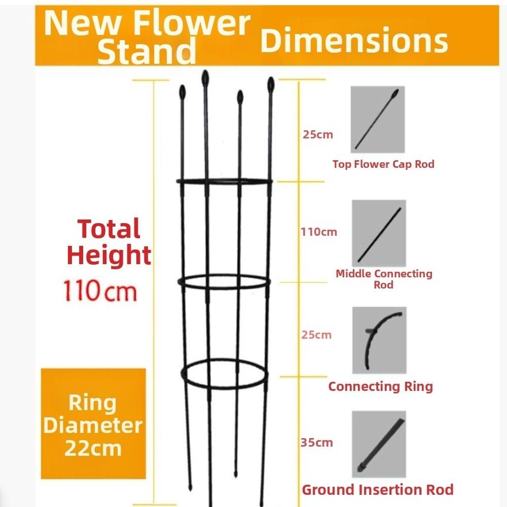 Infinitely Spliceable Garden Trellis Stackable Rustproof Trellis Plant Support Trellis Indoor