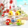 Cute Colorful Parrot Small Particle Building Block Micro Blocks Toys Sets Animals 3D Models Ornament Gifts